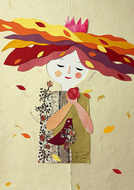 the girl of atumn